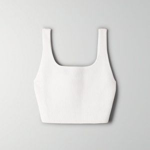 *NWOT* Aritzia Babaton Sculpt Knit Tank - White